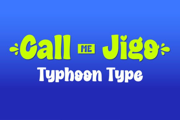 Call Me Jigo: A Playful Display Font for Modern Marketing Campaigns