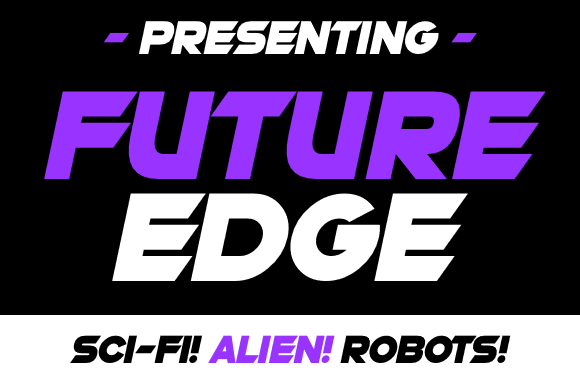 Future Edge Font for Sharp Modern Handmade Products