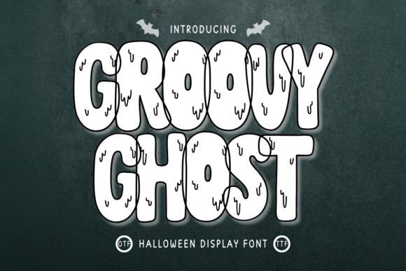 Groovy Ghost: A Playful Halloween Bubble Font for Campaigns