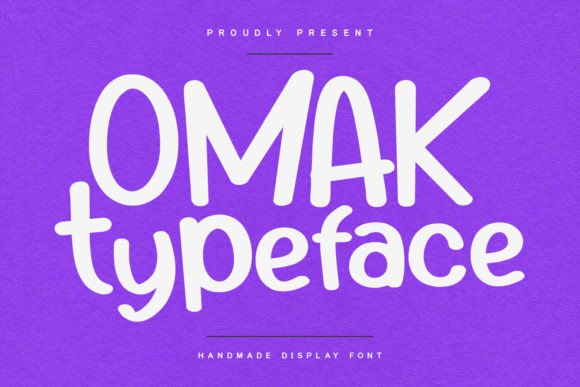 Omak Display Font Review: Handmade Charm for Branding Projects