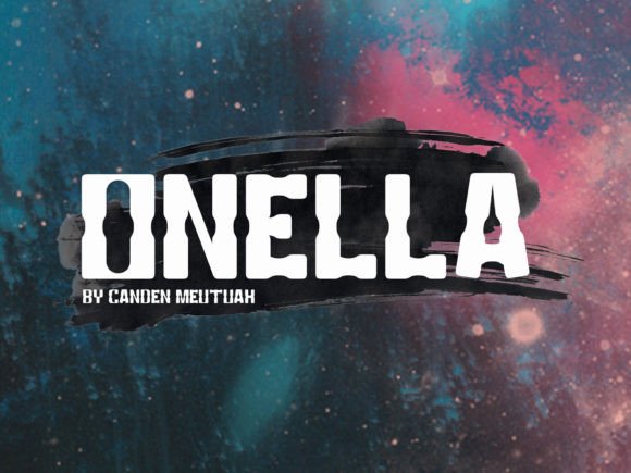 Onella: A Geometric Font for Editorial Design