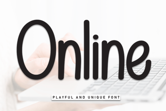 Online Handwritten Display Font for Small Business Branding