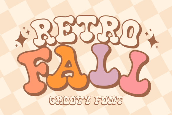 Retro Fall Font Download: A Groovy Display Typeface