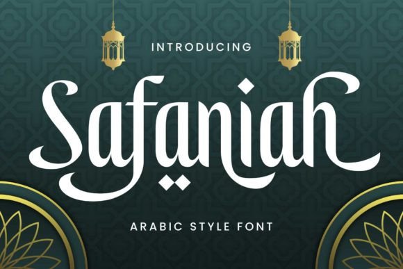 Safaniah: An Editorial Display Font for Bold Headlines