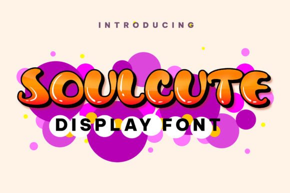 Soulcute Display Font Brings Bold Personality to Branding Projects