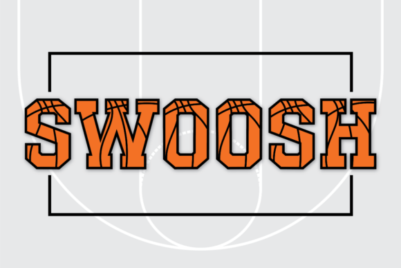 Swoosh: A Bold Display Font for Sports and Branding Projects