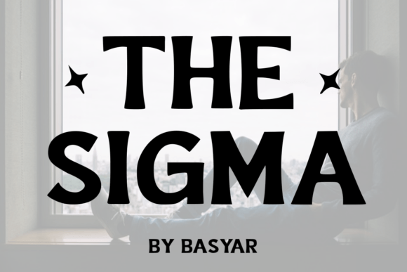 The Sigma Display Font for Bold Campaign Graphics and Headlines