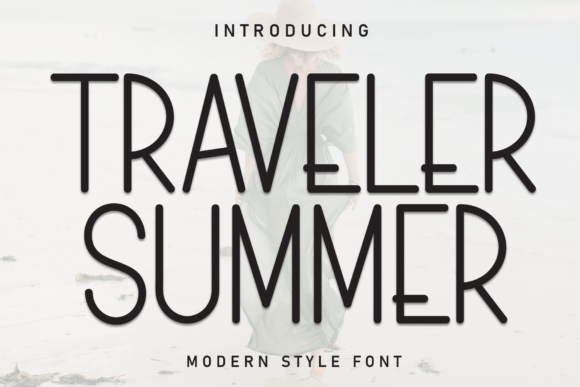 Traveler Summer: A Clean Display Font for Modern Web Design Projects