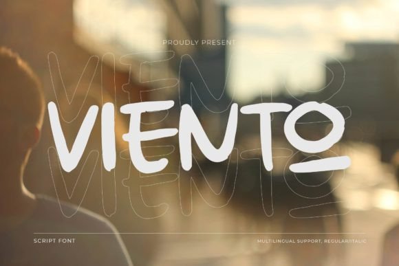 Viento Display Font Review for Editorial Design and Branding