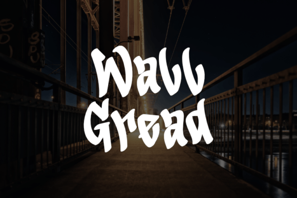 Wall Gread: A Display Typeface for Digital Branding