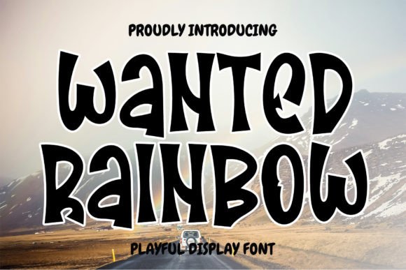 Wanted Rainbow Font Review: A Slender Display Font for Handmade Packaging
